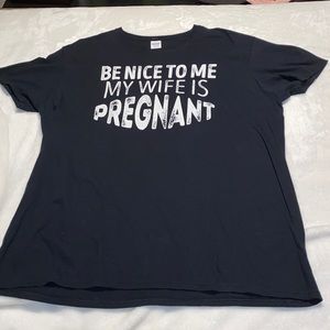 Funny Pregnancy Shirt (size xl)